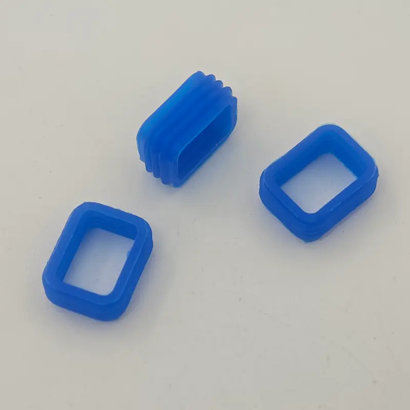 Blaues 3 -Wege -Silikon -Gummianschlussdichtung