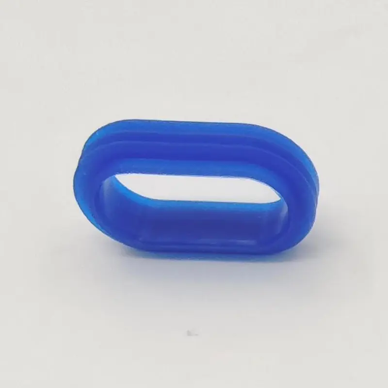 Blaue Silikonsteckerdichtung
