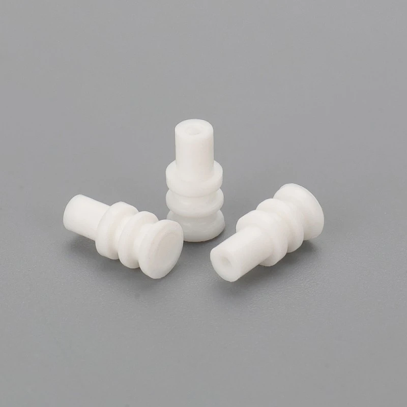 Weiße Gummi-Anschlussdichtung